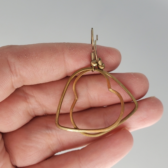 Heart Earrings and Bangle Set - Picture 5 of 10